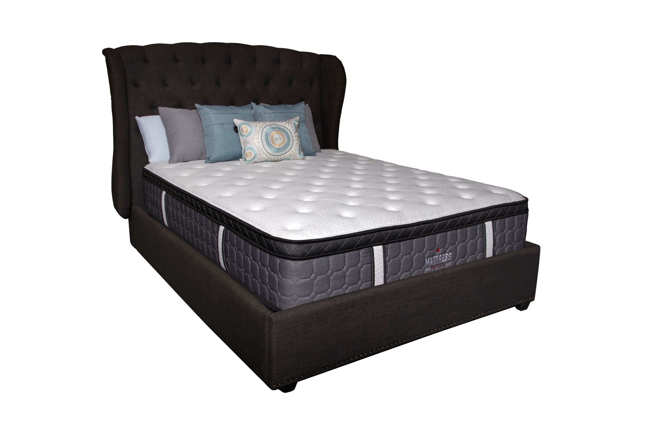 Rejuvenate 13 Inch Pillow Top Gel Infused Memory Foam Mattress