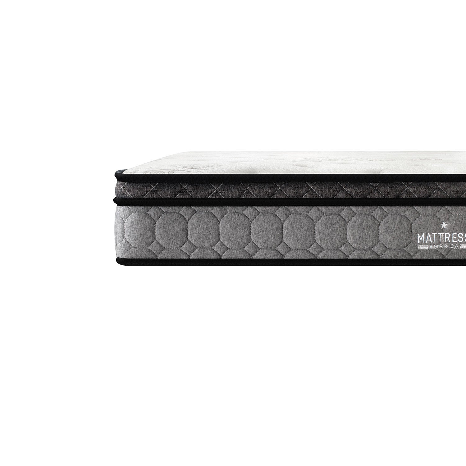 First Edition 8 inch Pillow Top HD Foam Mattress